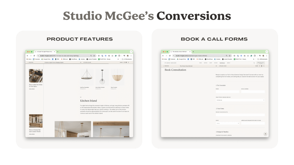 1Studio McGee Marketing Strategy Conversions